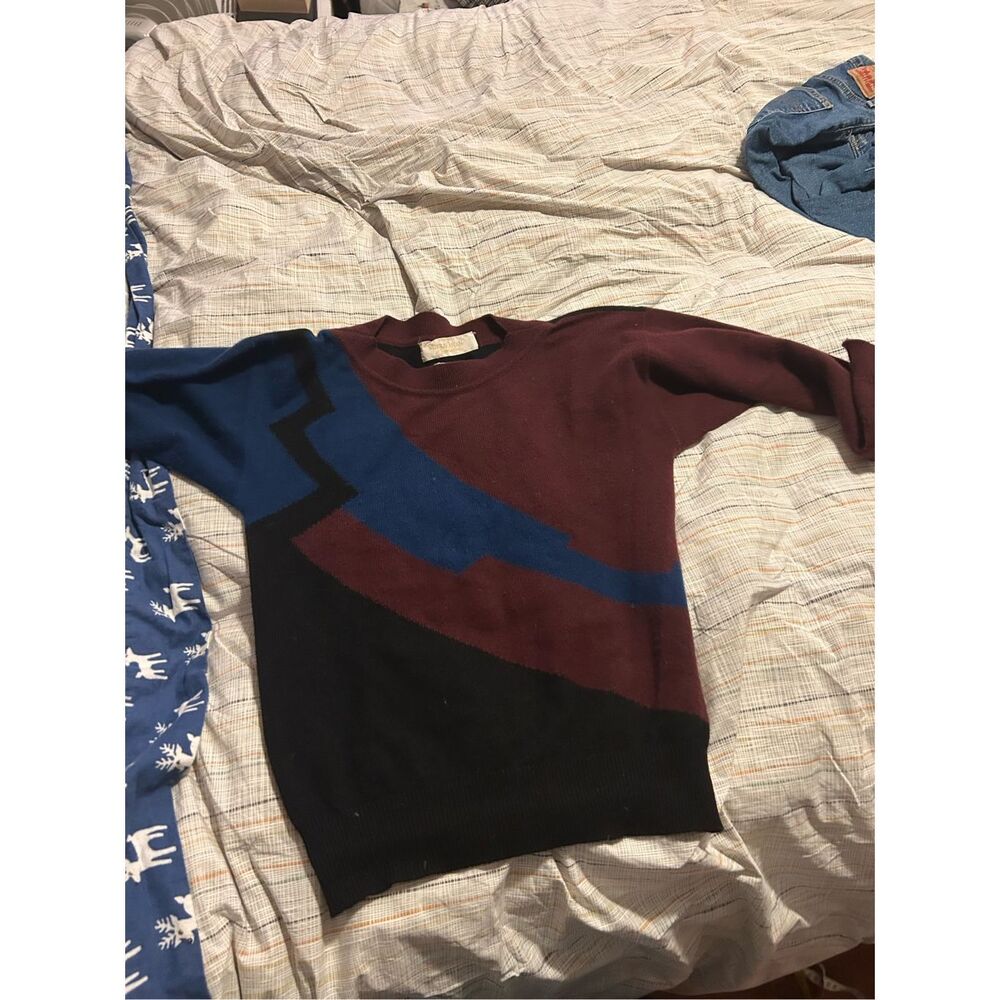 Vintage Scotland 100% Cashmere Murray Ablan Sweater EUC S (see measurements) $39